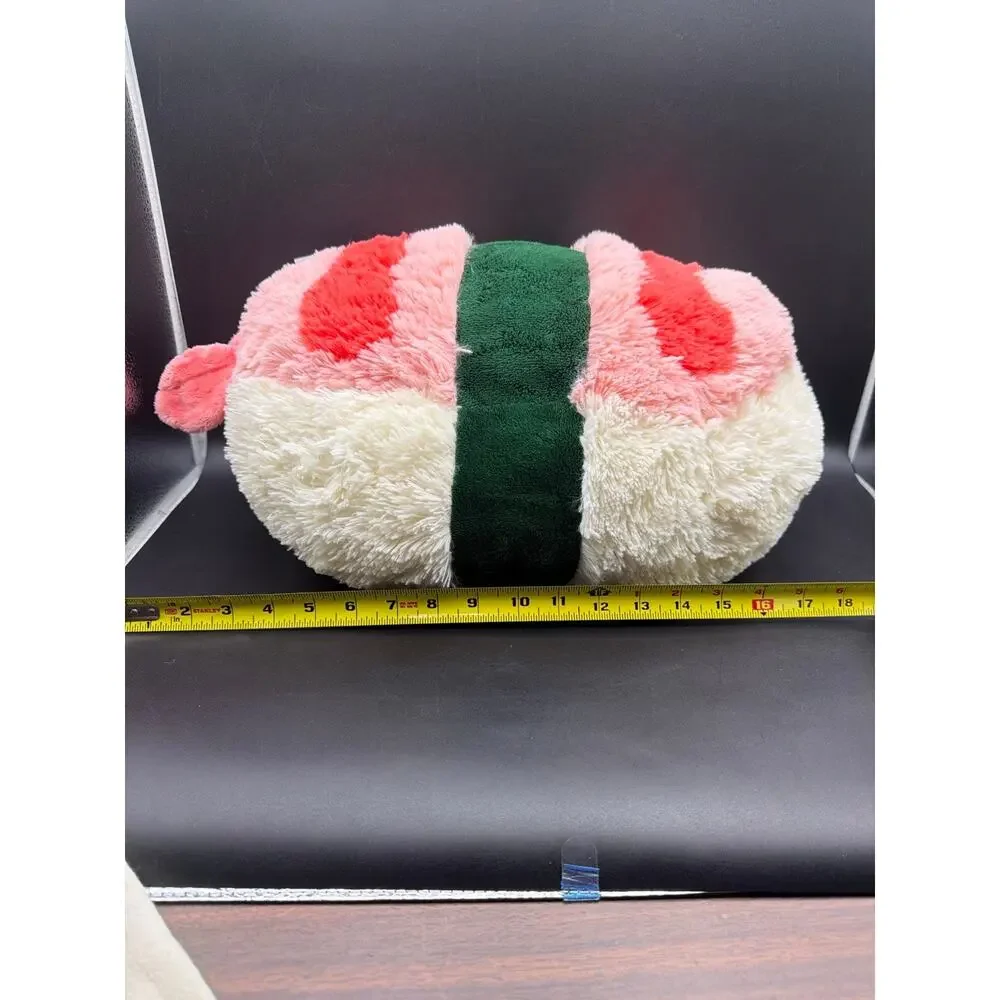 Squishable Comfort Food Shrimp Sushi Plush 18 Inch Nigiri Pink White 2018